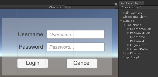 Unity UI: Username and Password Login (Text Input Fields), by Josh P  (Pixel Grim)